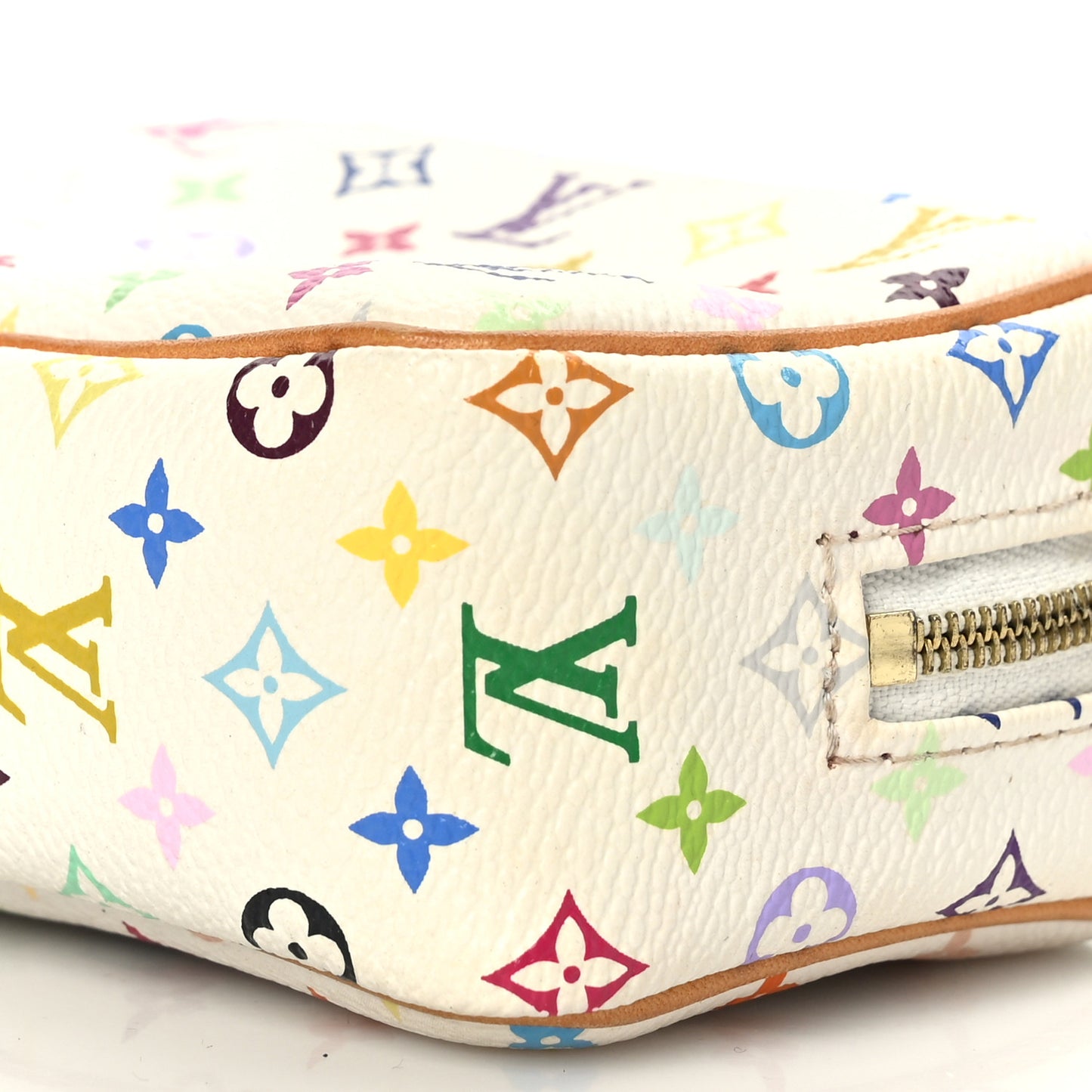 Monogram Multicolor Trousse Wapity White