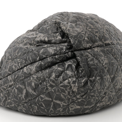 Chanel Nylon Printed Cabas Tote Black Gold 9 of 13