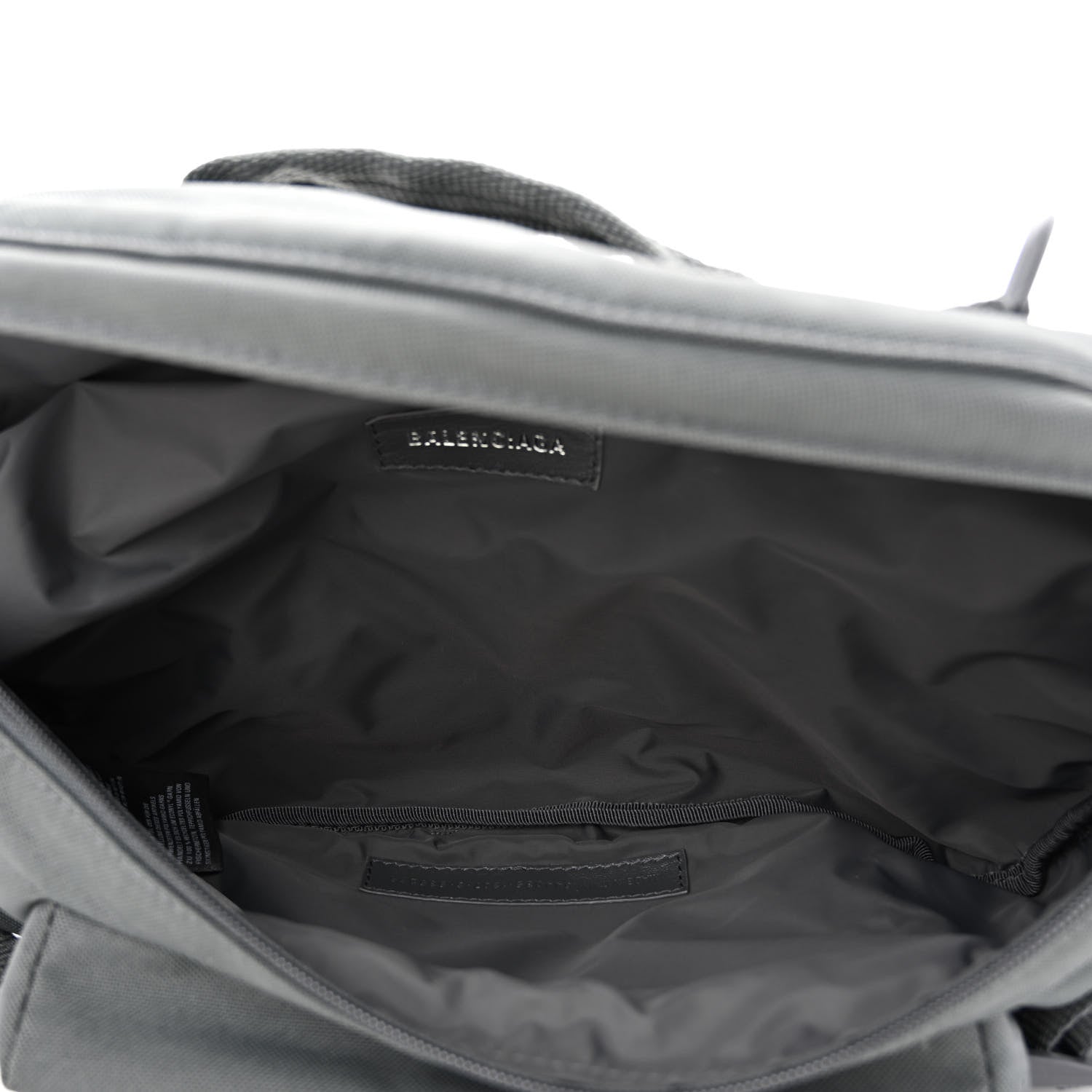 Balenciaga Recycled Casual Nylon Large Army Beltpack Grey 5 of 12