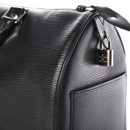 Louis Vuitton Epi Speedy 30 Black 9 of 15