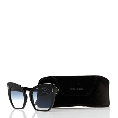 Tom Ford Samantha Cat Eye Sunglasses TF553 Black 8 of 8