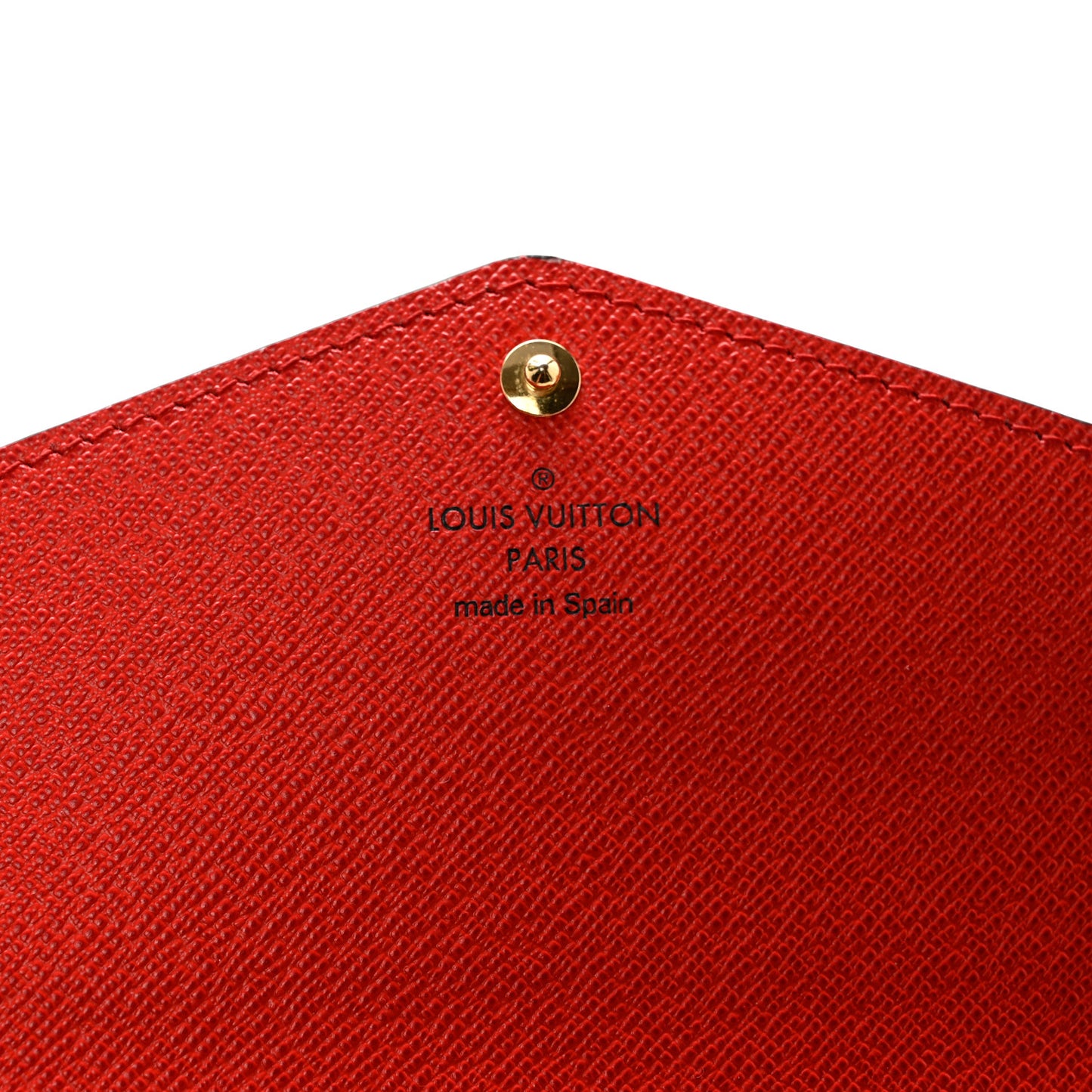 Monogram Sarah Wallet NM Coquelicot