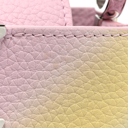 Louis Vuitton Taurillon Mini Degrade Rainbow V Capucines 9 of 9