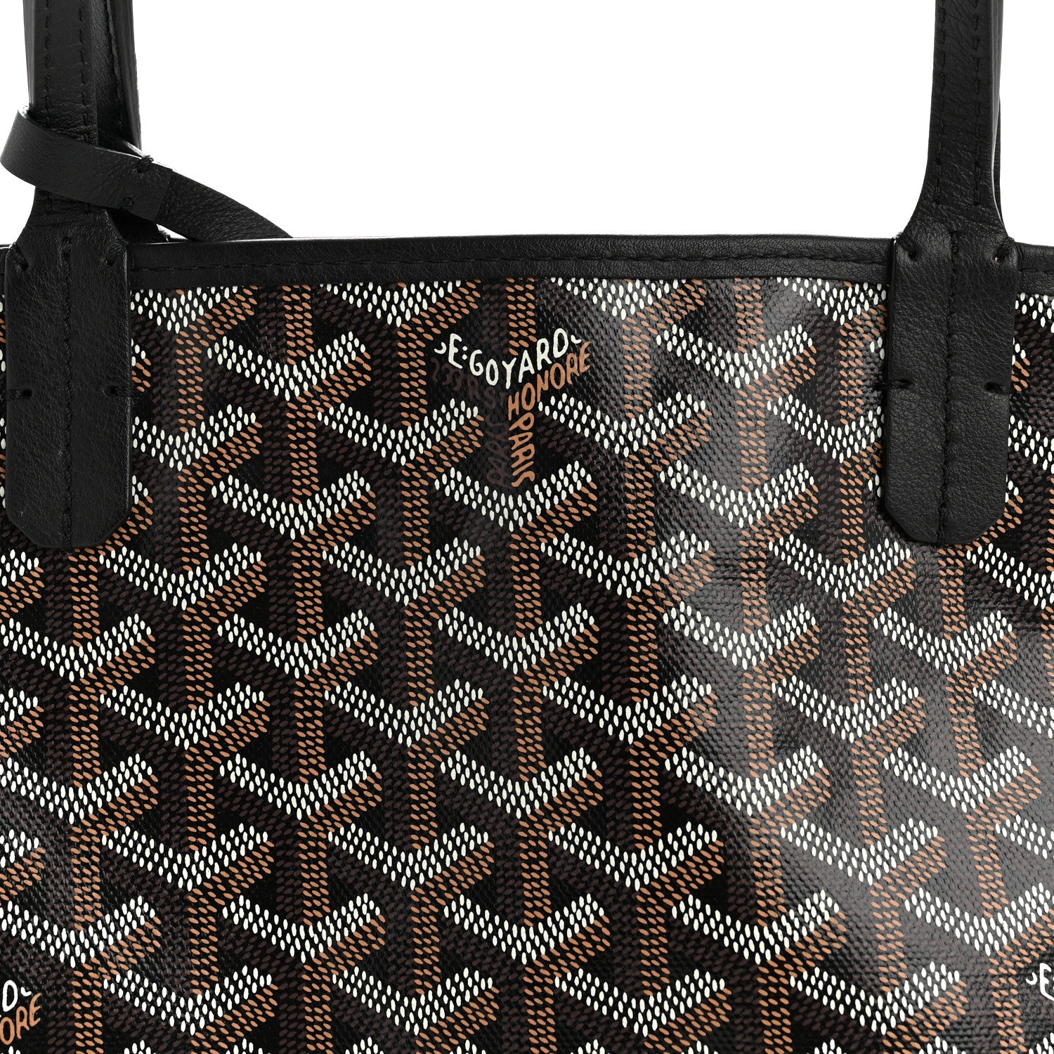 Goyard Goyardine Reversible Mini Anjou Black 9 of 13