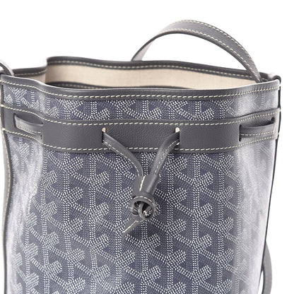Goyard Goyardine Petit Flot Bucket Bag PM Grey 6 of 9