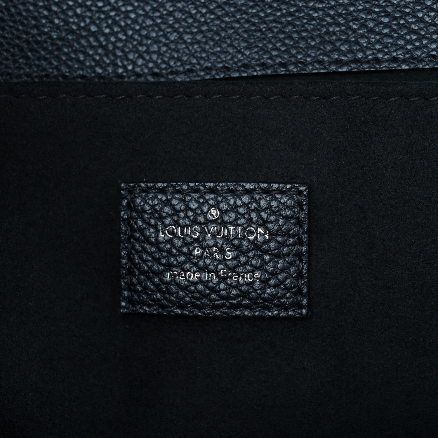 Louis Vuitton Metallic Empreinte Monogram Giant Pochette Metis Navy Nacre 6 of 9