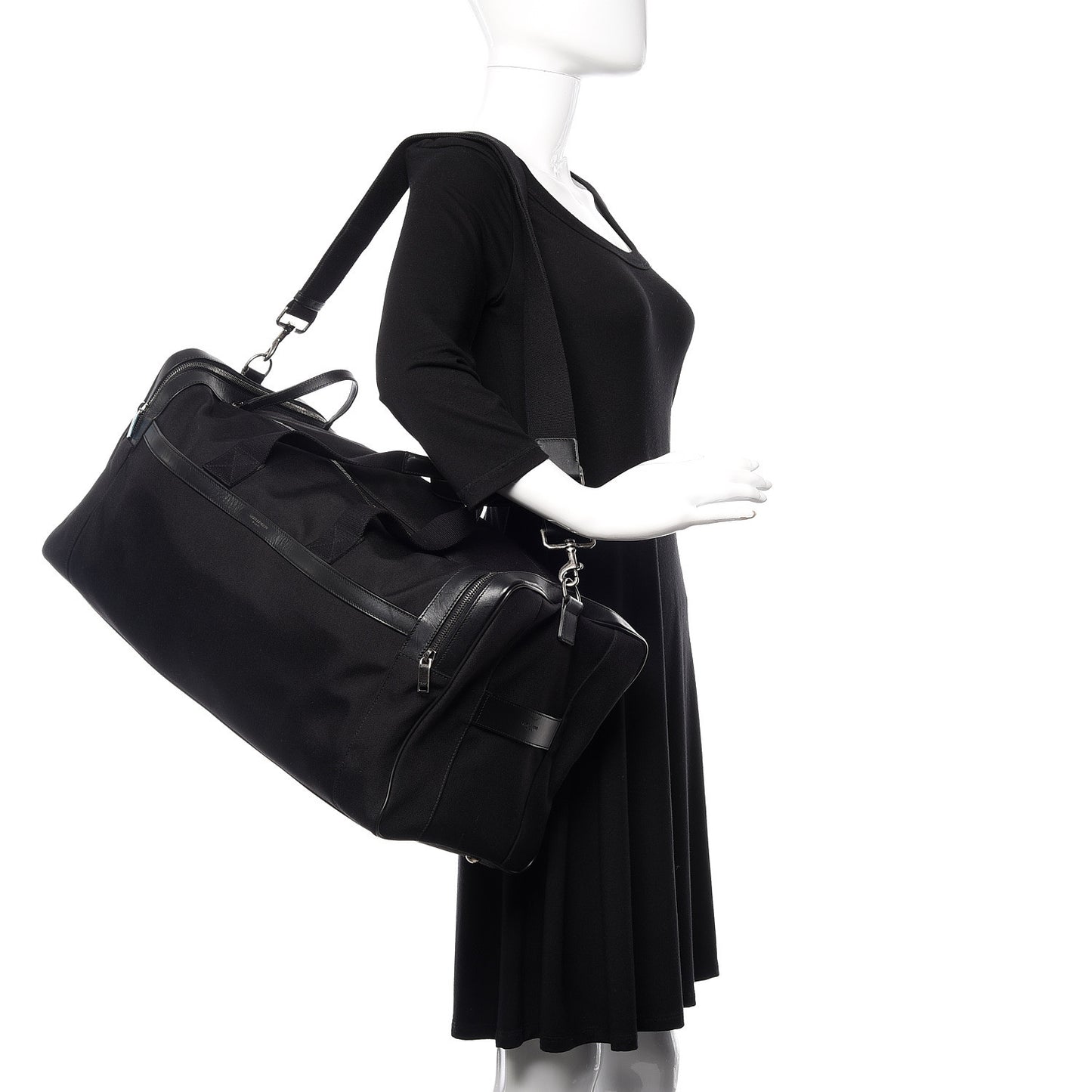 Canvas City Gym Duffle Bag Black