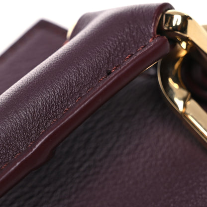 Loewe Soft Grained Calfskin Small Puzzle Edge Bag Dark Burgundy 14 of 14