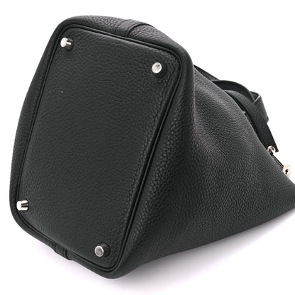 Hermes Taurillon Clemence Picotin Lock 18 PM Black 10 of 11