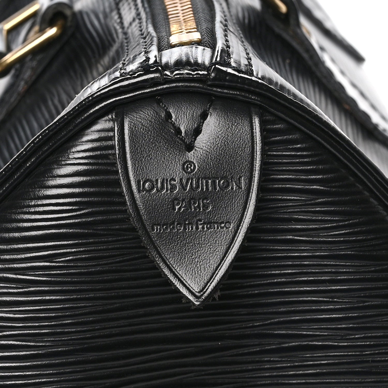 Louis Vuitton Epi Speedy 25 Black 6 of 12