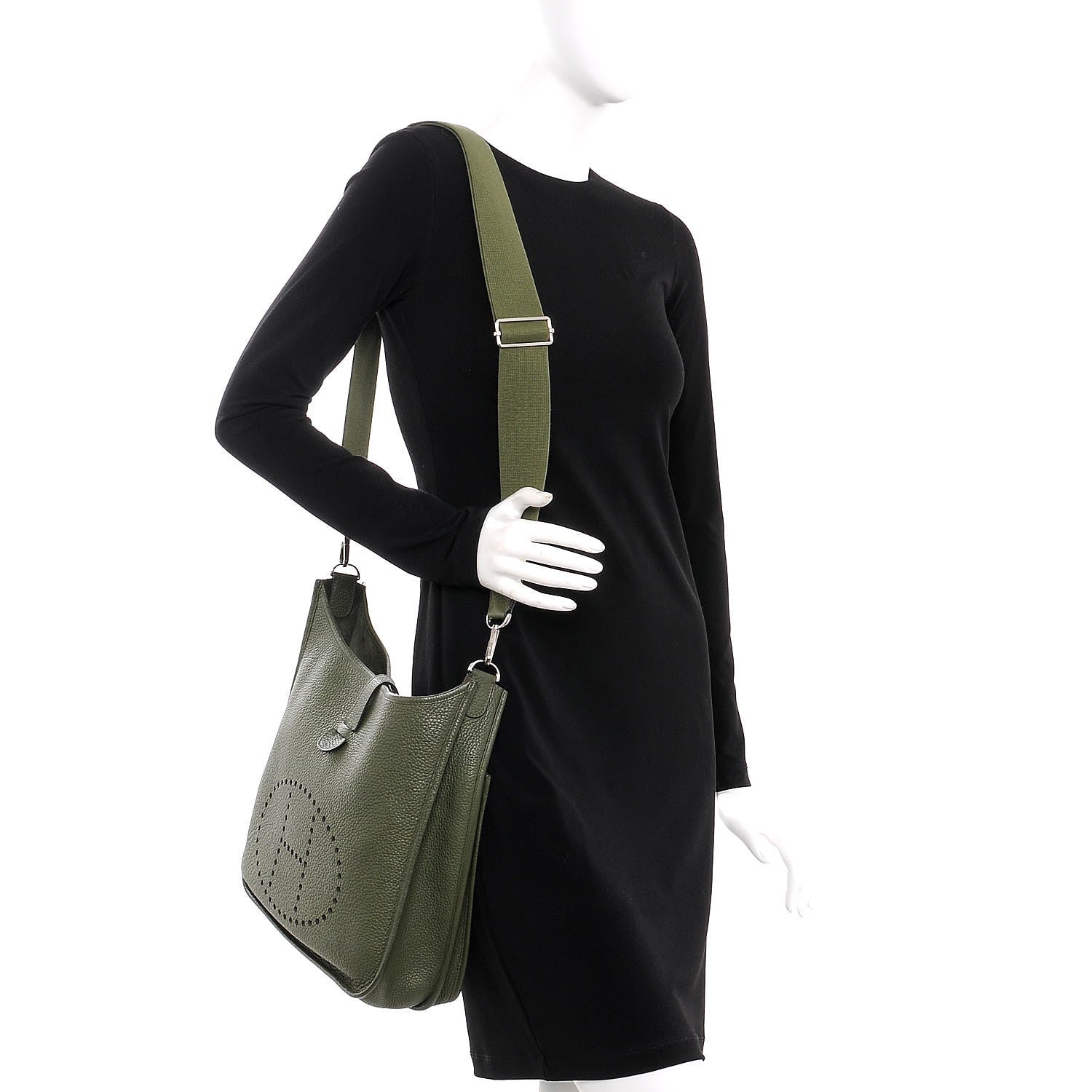 Hermes Taurillon Clemence Evelyne III GM Canopee 2 of 13