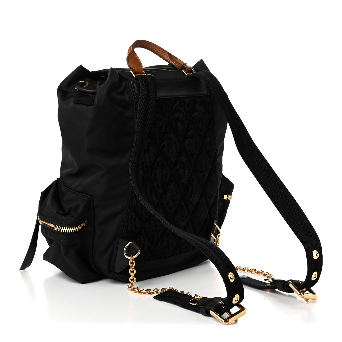 Burberry Nylon Small Rucksack Backpack Black 3 of 10