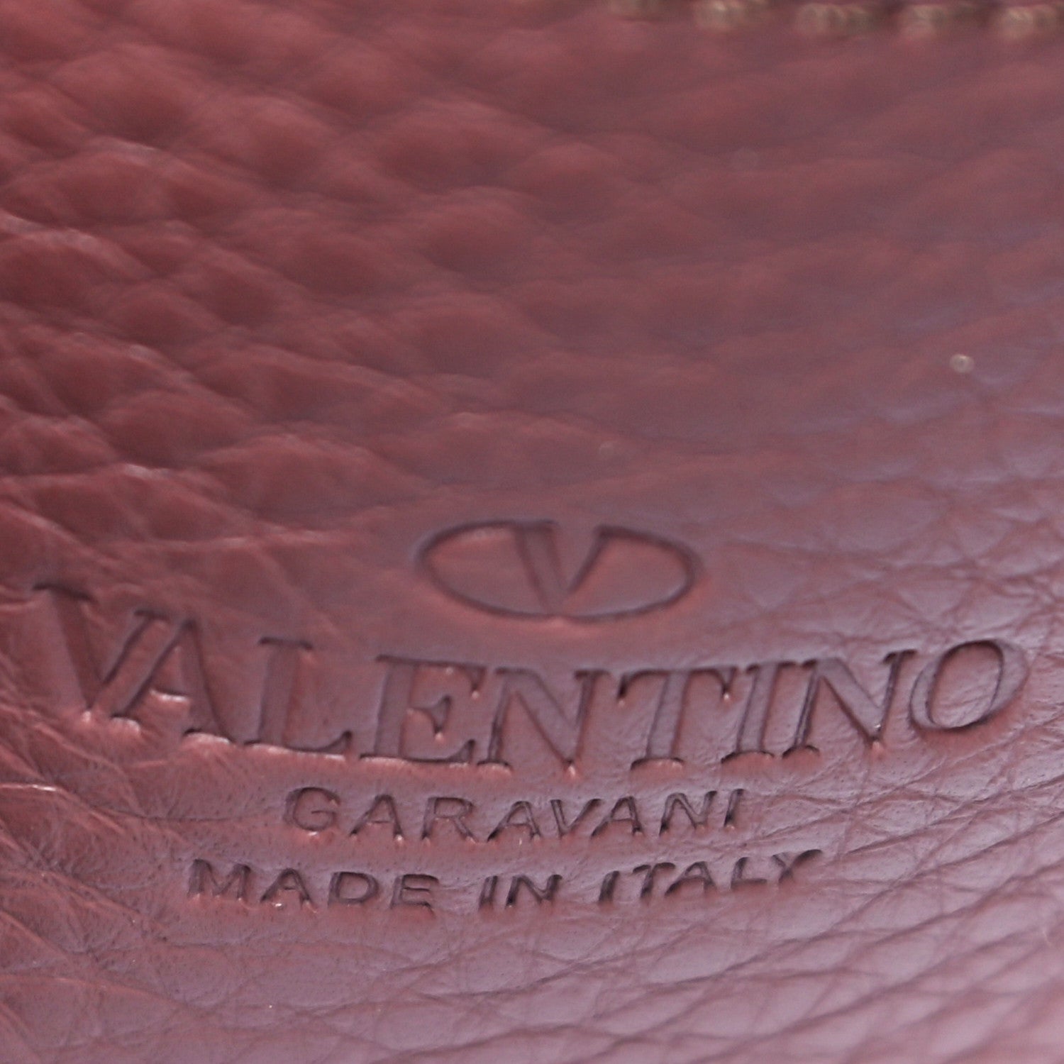 Valentino Garavani Pebbled Calfskin Medium Rockstud Flip Lock Crossbody Bag Dark Nude 5 of 11