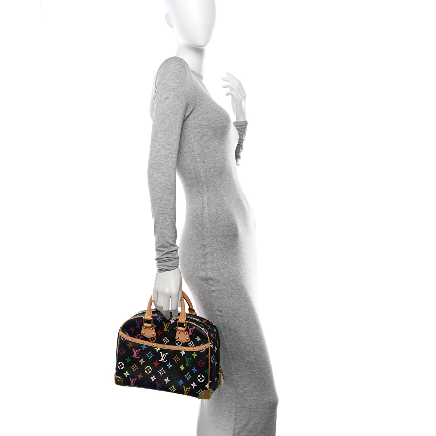 Monogram Multicolor Trouville Black