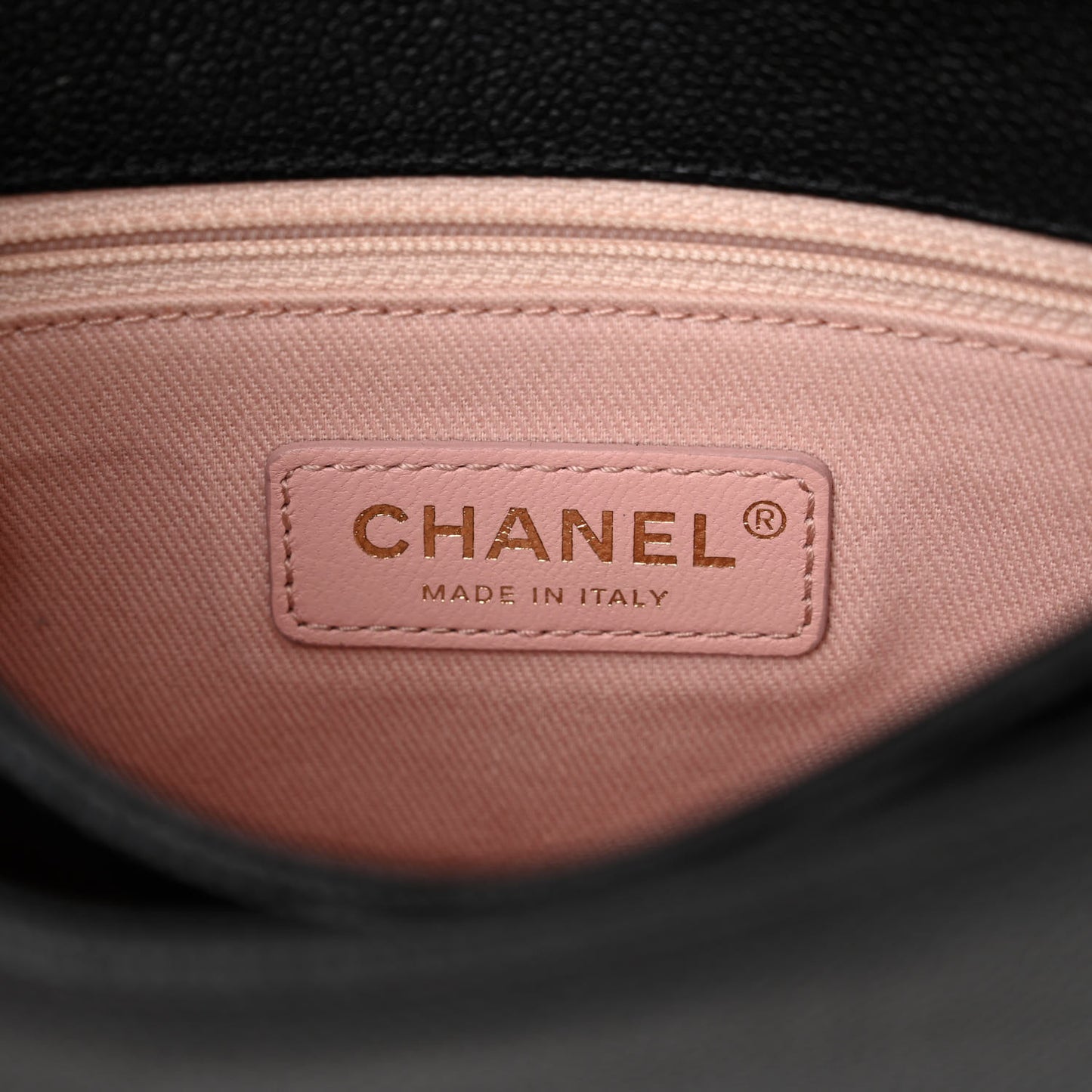 Grained Calfskin Quilted Small Cuba Top Handle Flap Black