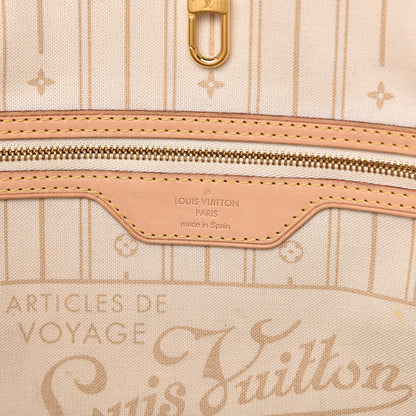 Louis Vuitton Damier Azur Neverfull MM 6 of 13