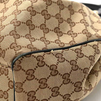 Gucci Monogram Medium Sukey Tote Dark Brown 11 of 16