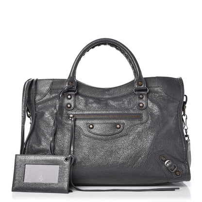 Balenciaga Agneau Classic Hardware City Gris Fossile 1 of 8