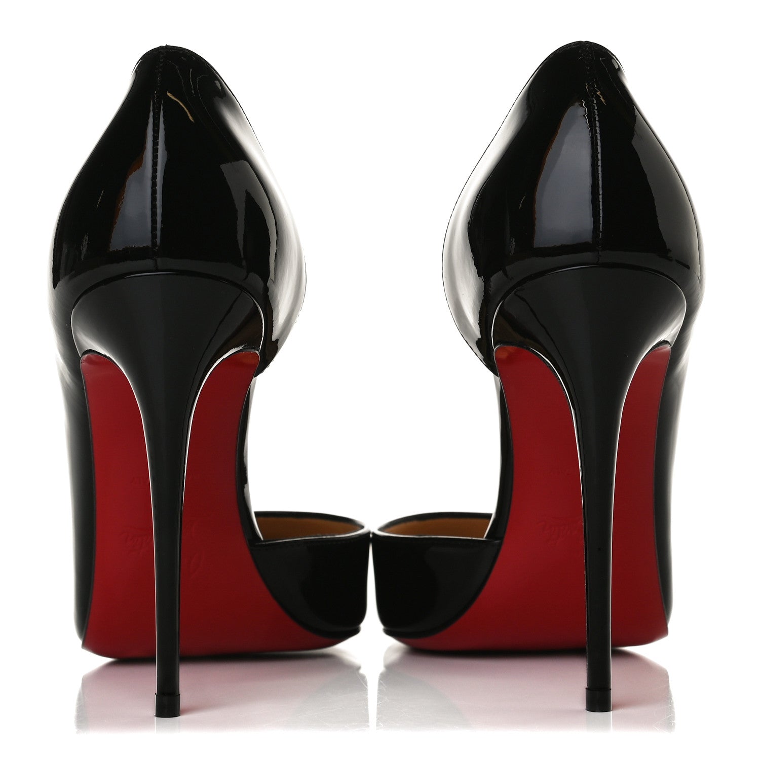 Christian Louboutin Patent Iriza 100 Pumps 38 Black 6 of 10