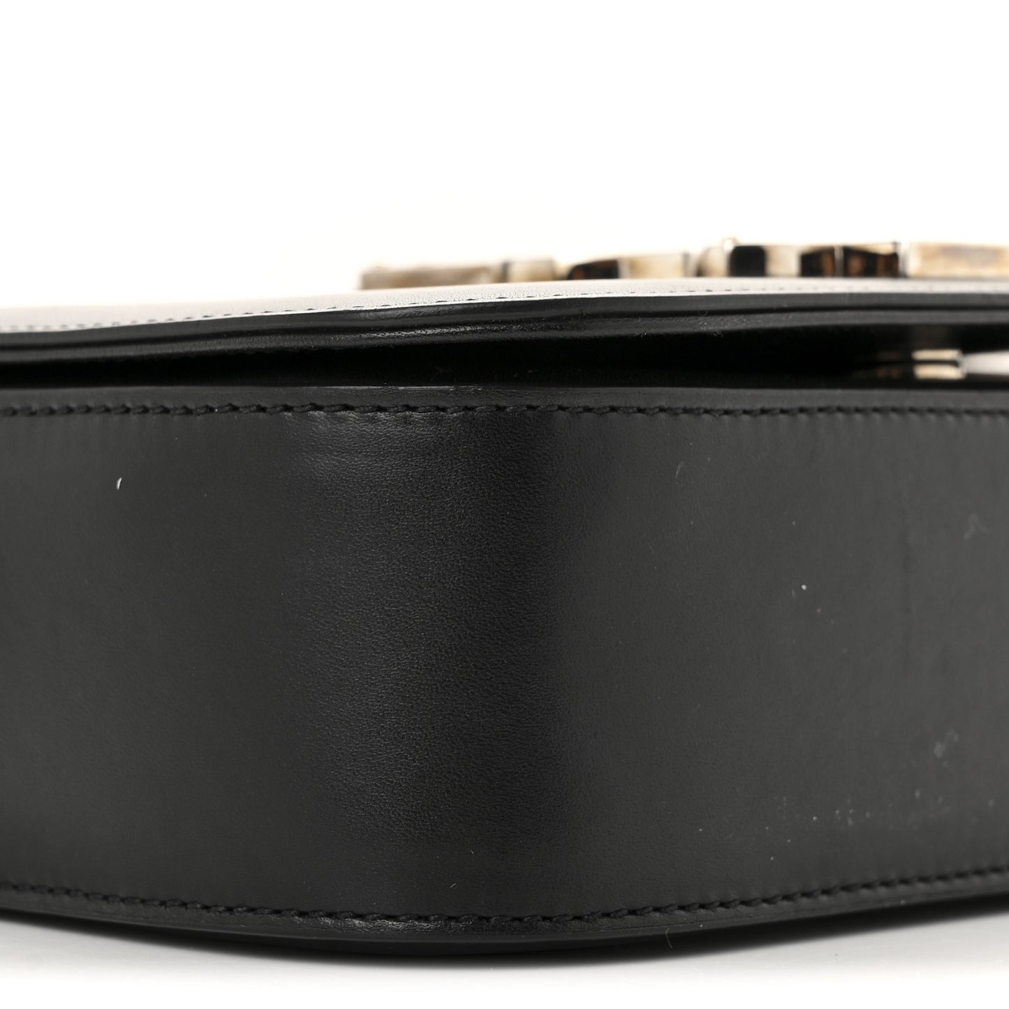 Smooth Calfskin Small Monogram Université Shoulder Bag Black