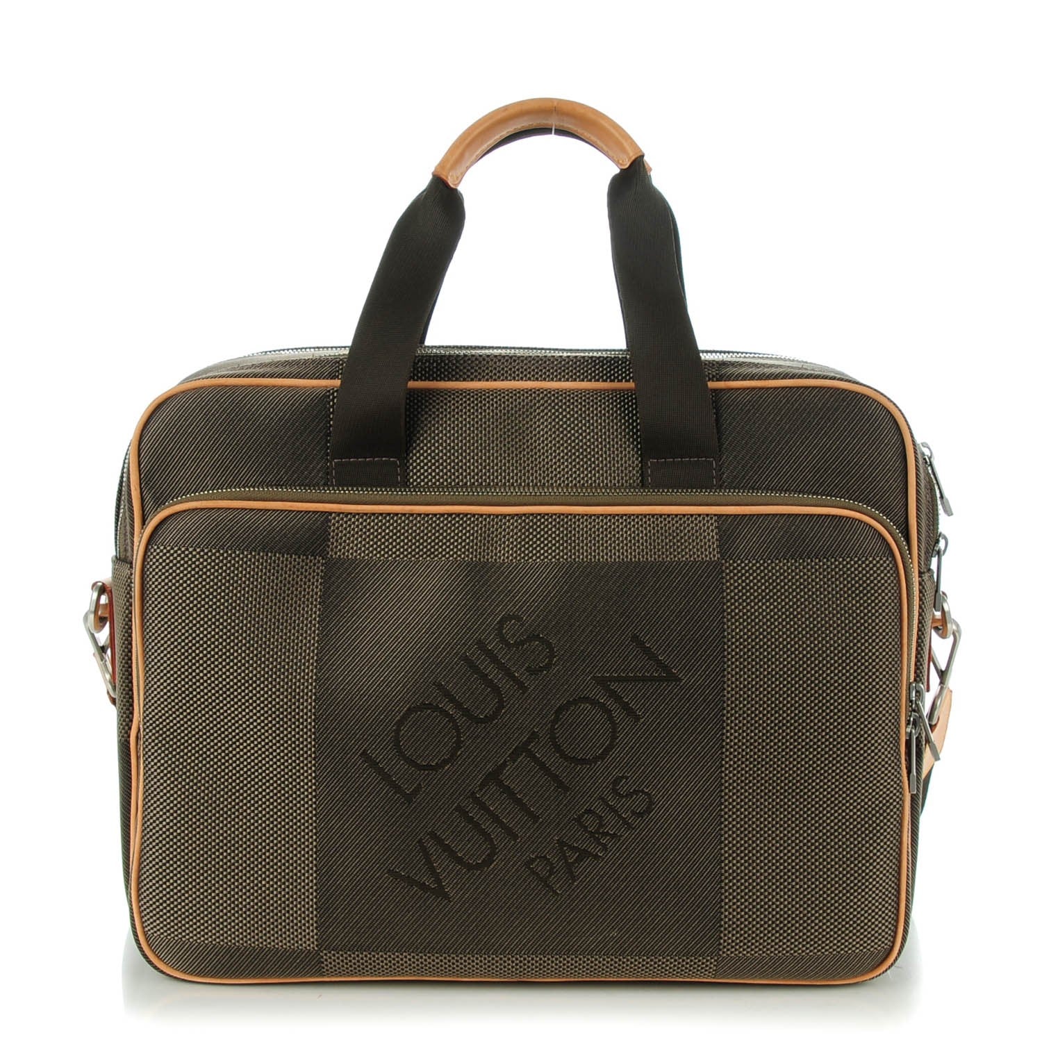 Louis Vuitton Damier Geant Associe GM Terre 1 of 7