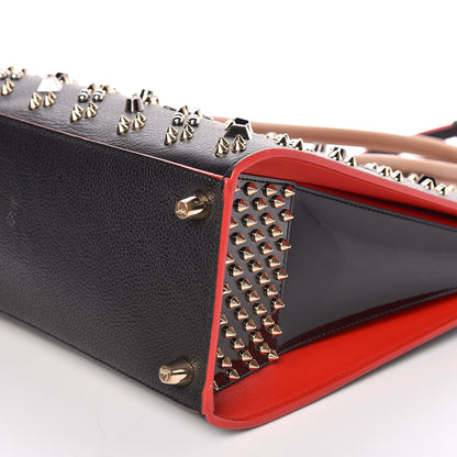 Christian Louboutin Calfskin Spikes Loubinthesky Medium Paloma Black Multimetal 12 of 12