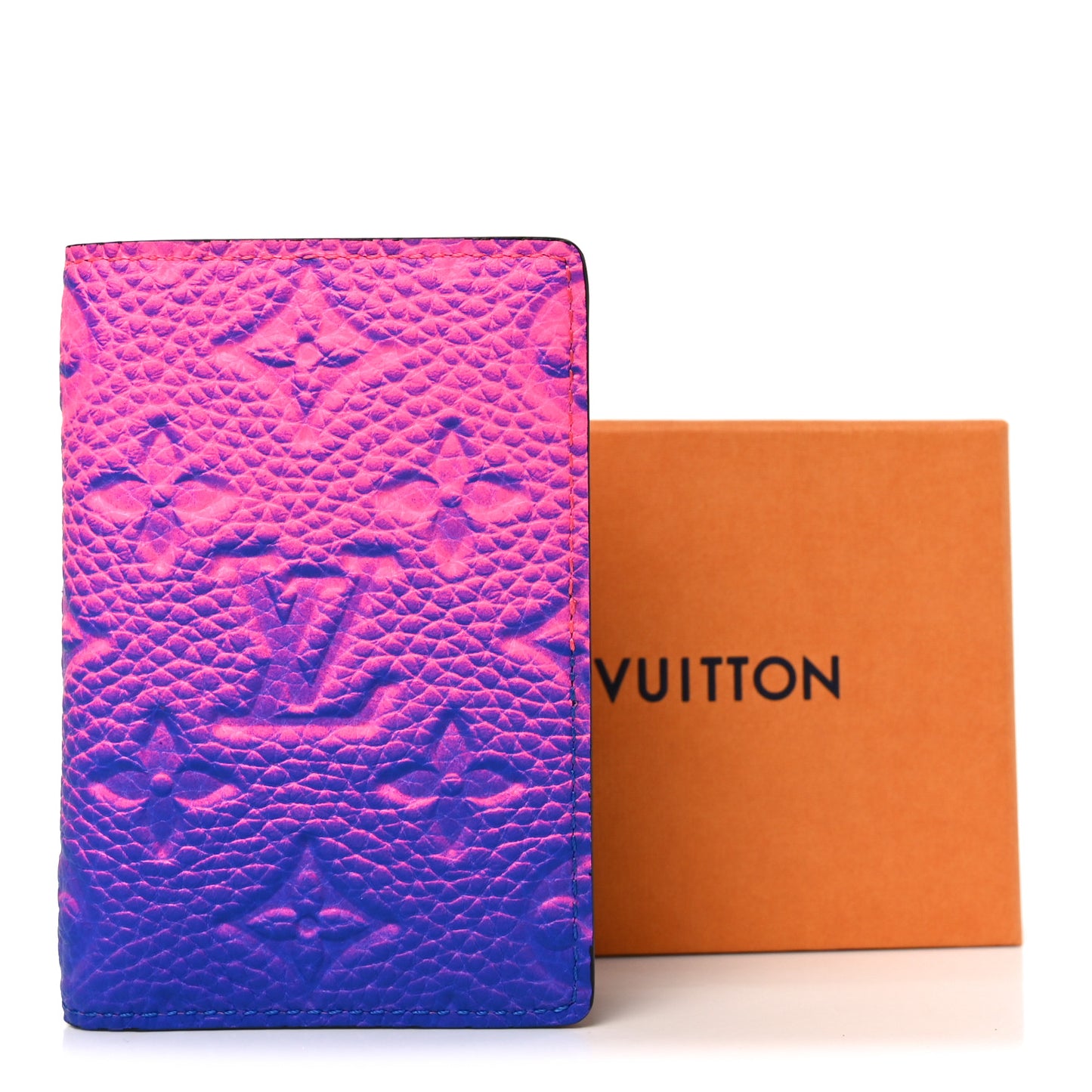 Taurillon Illusion Pocket Organizer Bleu Rose
