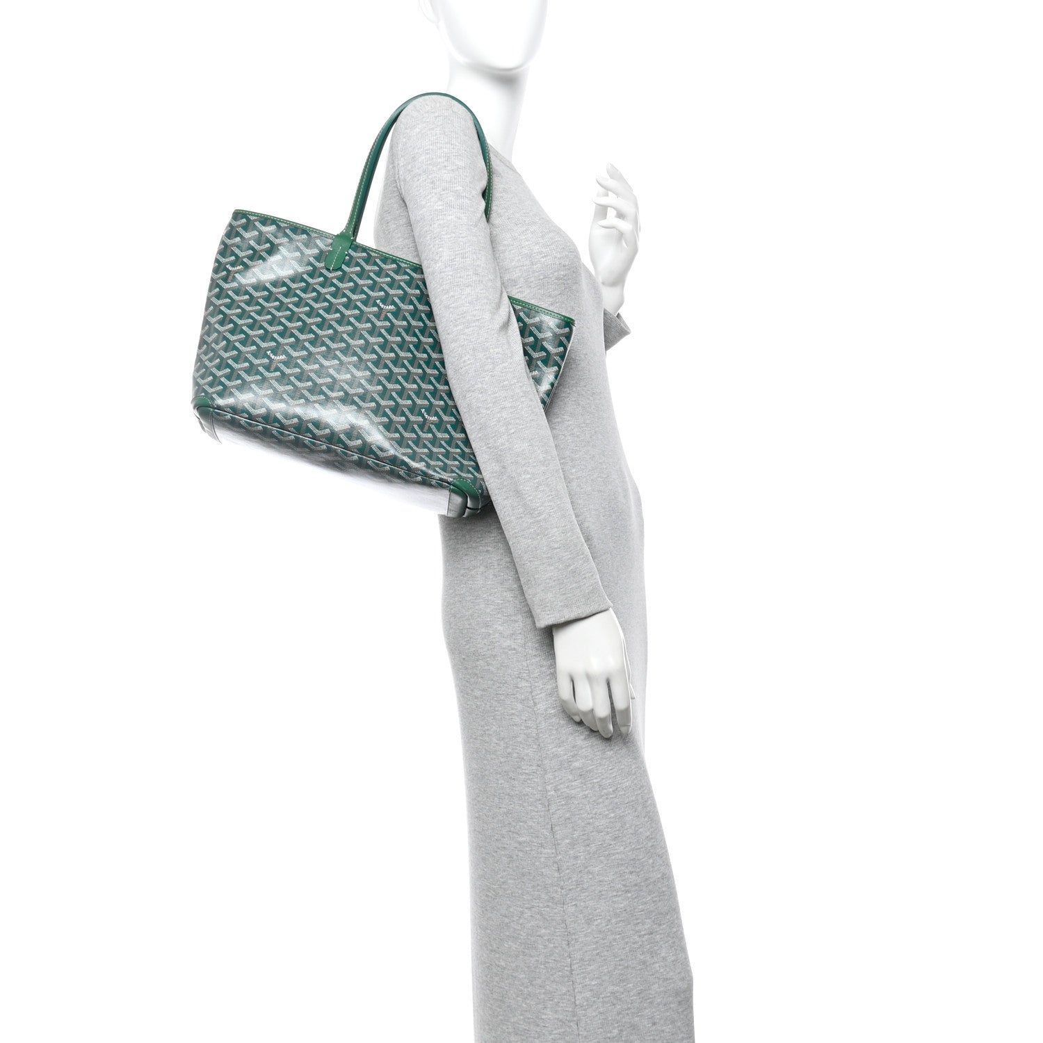 Goyard Goyardine Artois PM Green 2 of 10