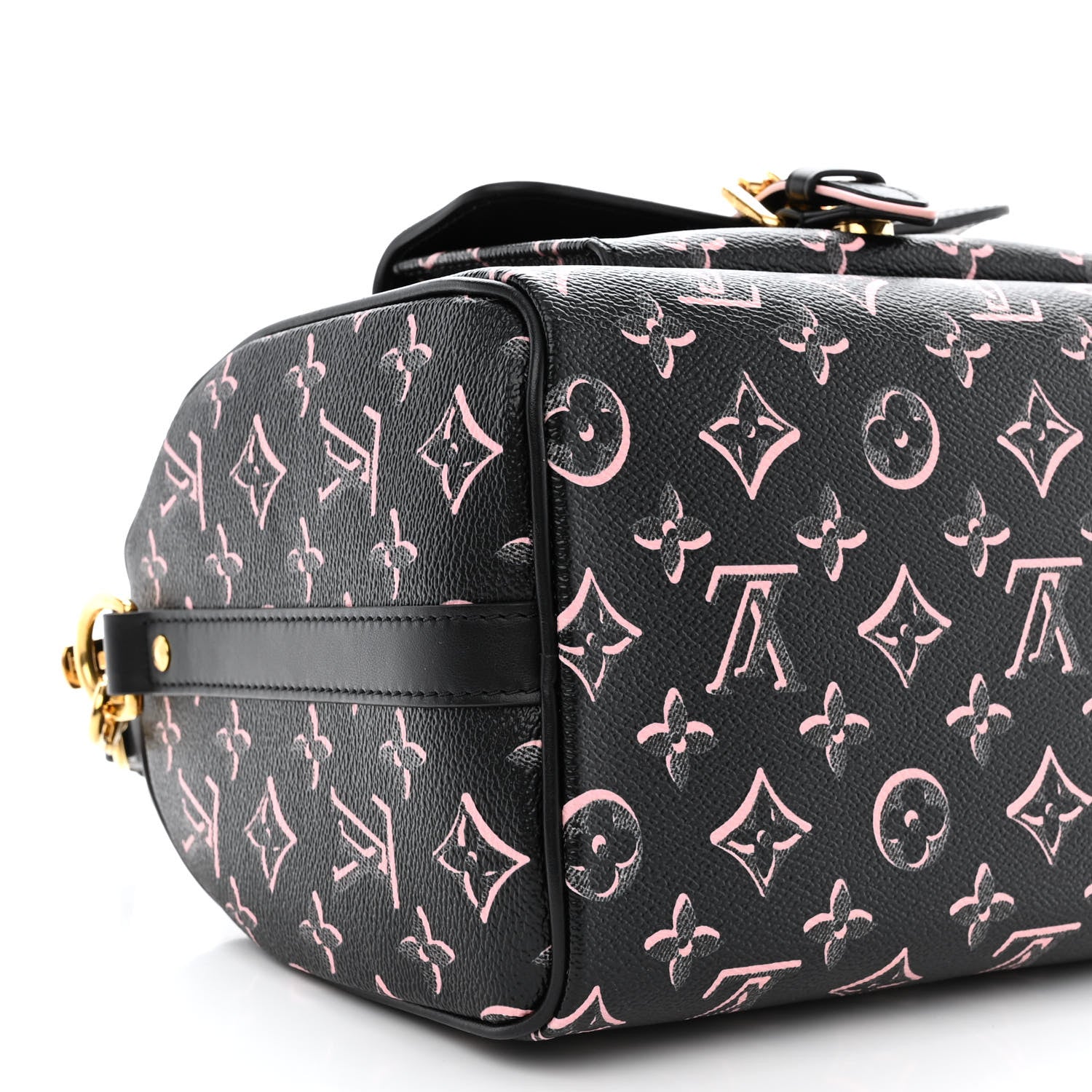 Louis Vuitton Monogram Fall for You Speedy Bandouliere 25 Black 8 of 9
