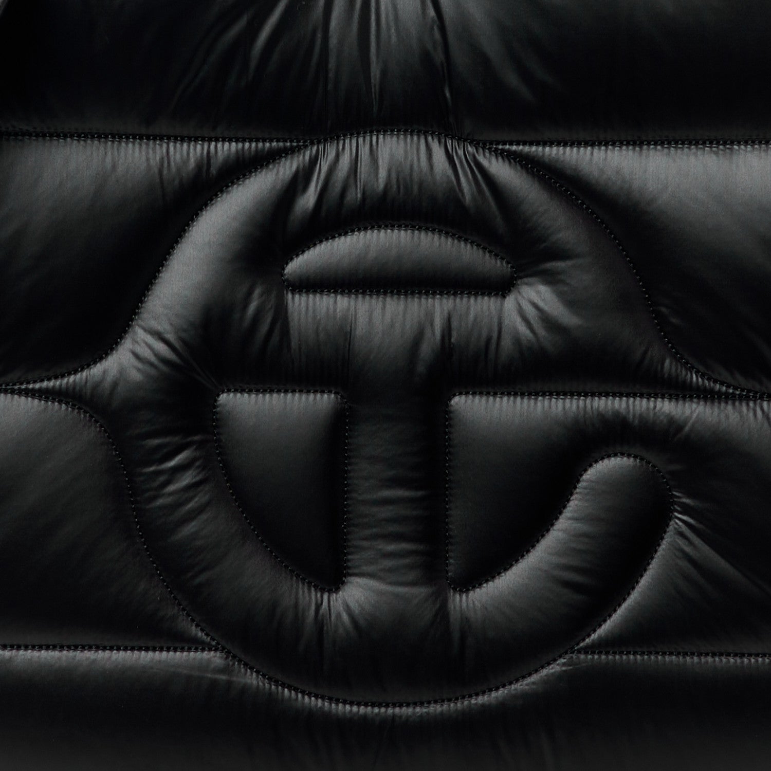 Telfar x MOOSE KNUCKLES Nylon Quilted Medium Shopping Bag Black 9 of 15
