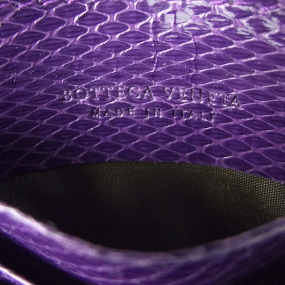 Python Card Case Purple