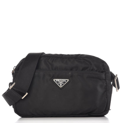 Prada Nylon Vela Small Shoulder Bag Black 1 of 10