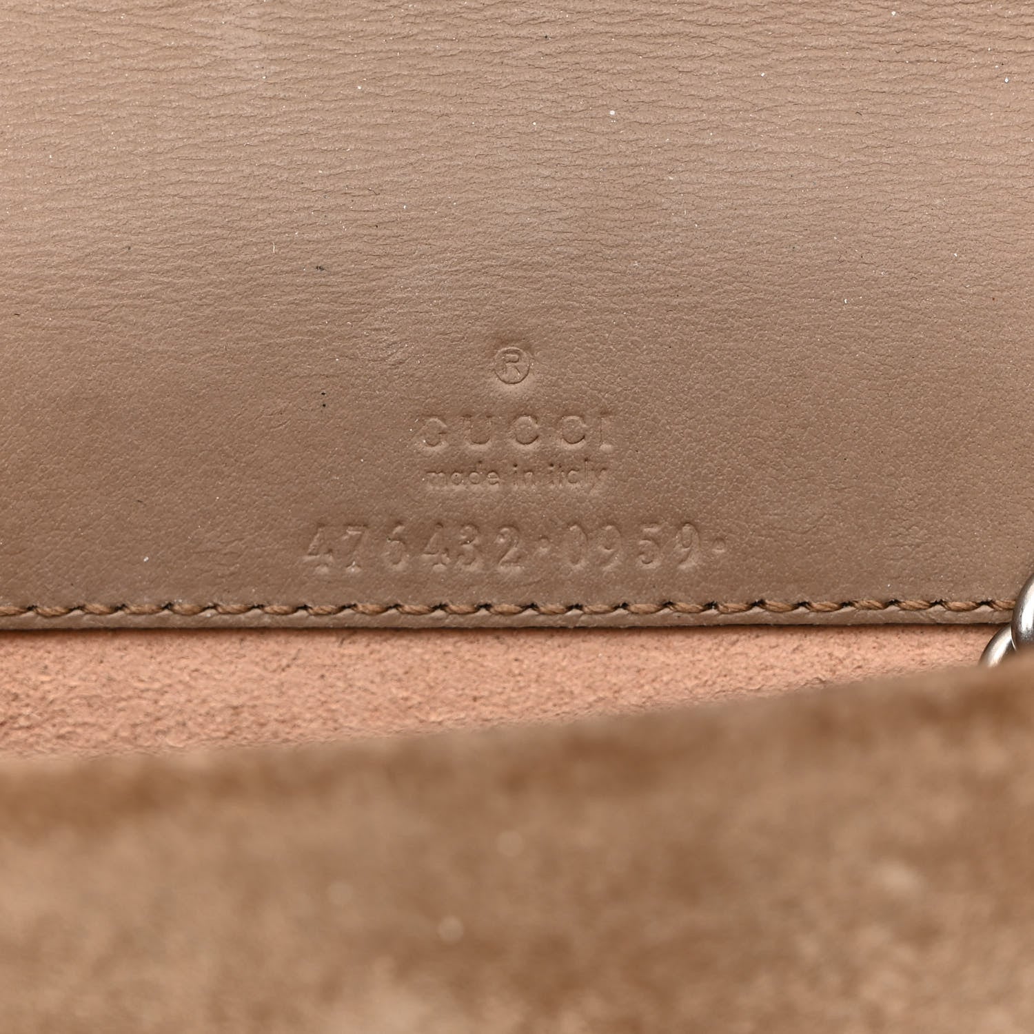 Gucci GG Supreme Monogram Super Mini Dionysus Shoulder Bag Taupe 6 of 12