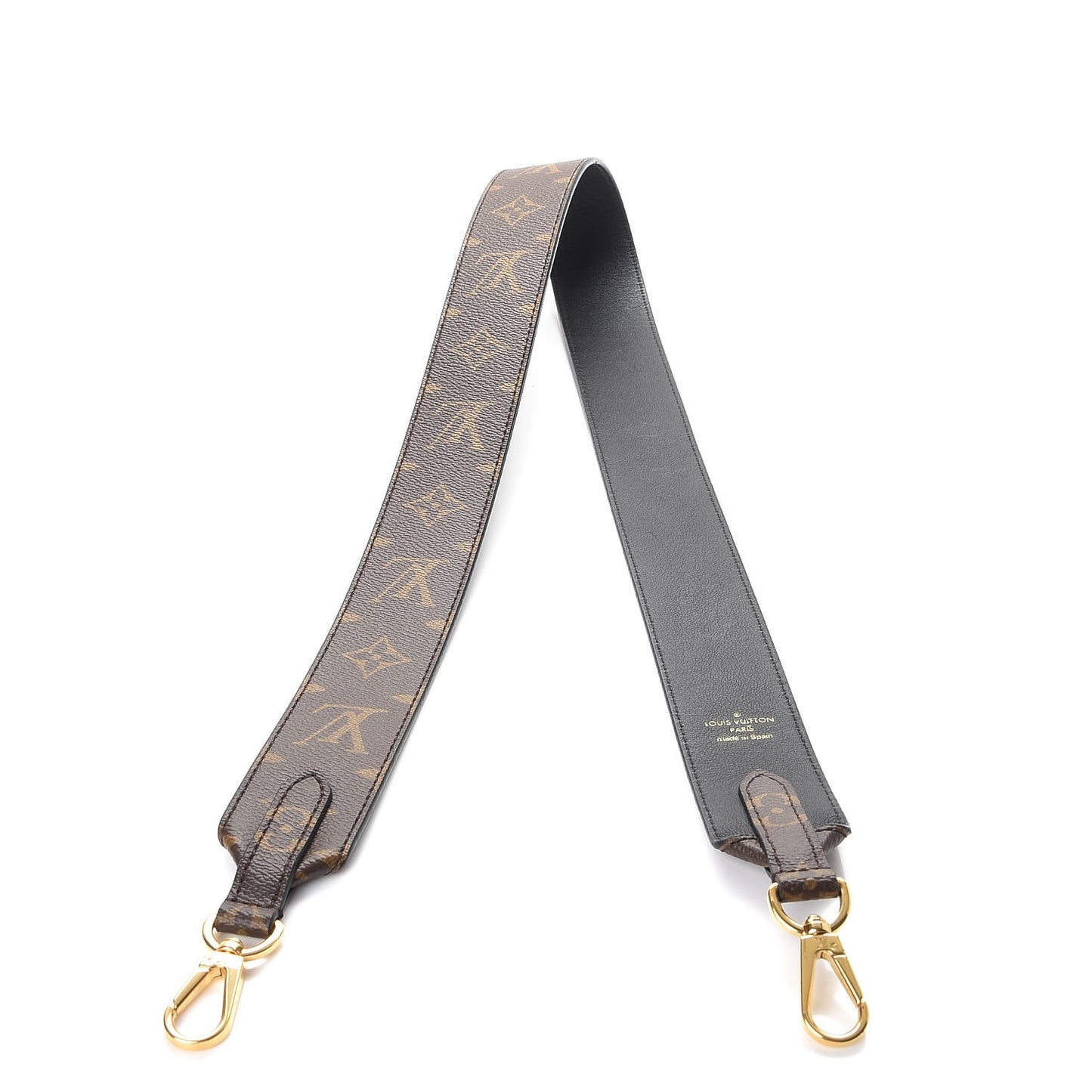Monogram Bandouliere Shoulder Strap Black