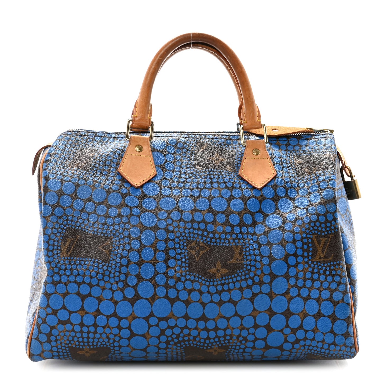 Monogram Kusama Town Speedy 30 Blue