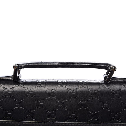 Gucci Guccissima Briefcase Black 12 of 21