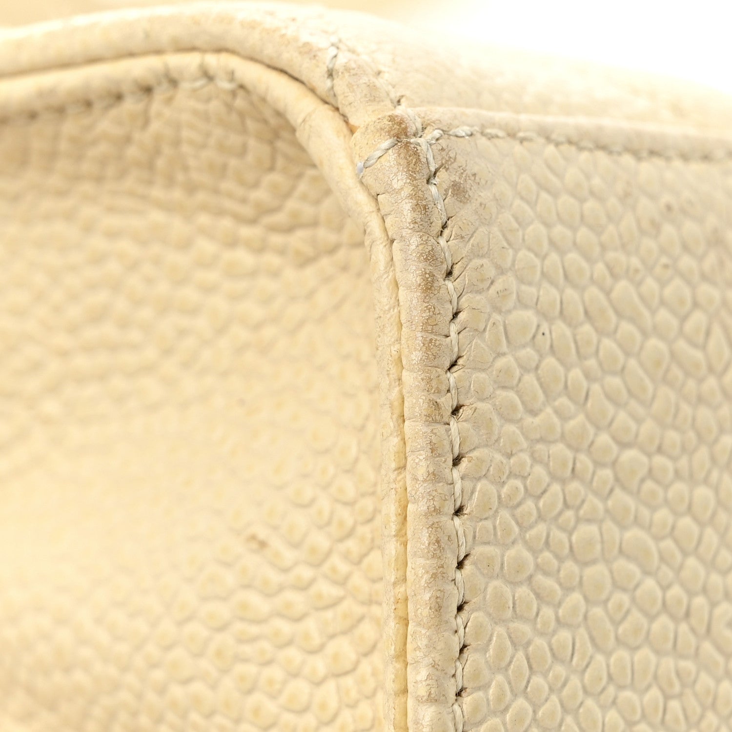 Chanel Caviar Quilted Envelope Flap Crossbody Light Beige 18 of 21