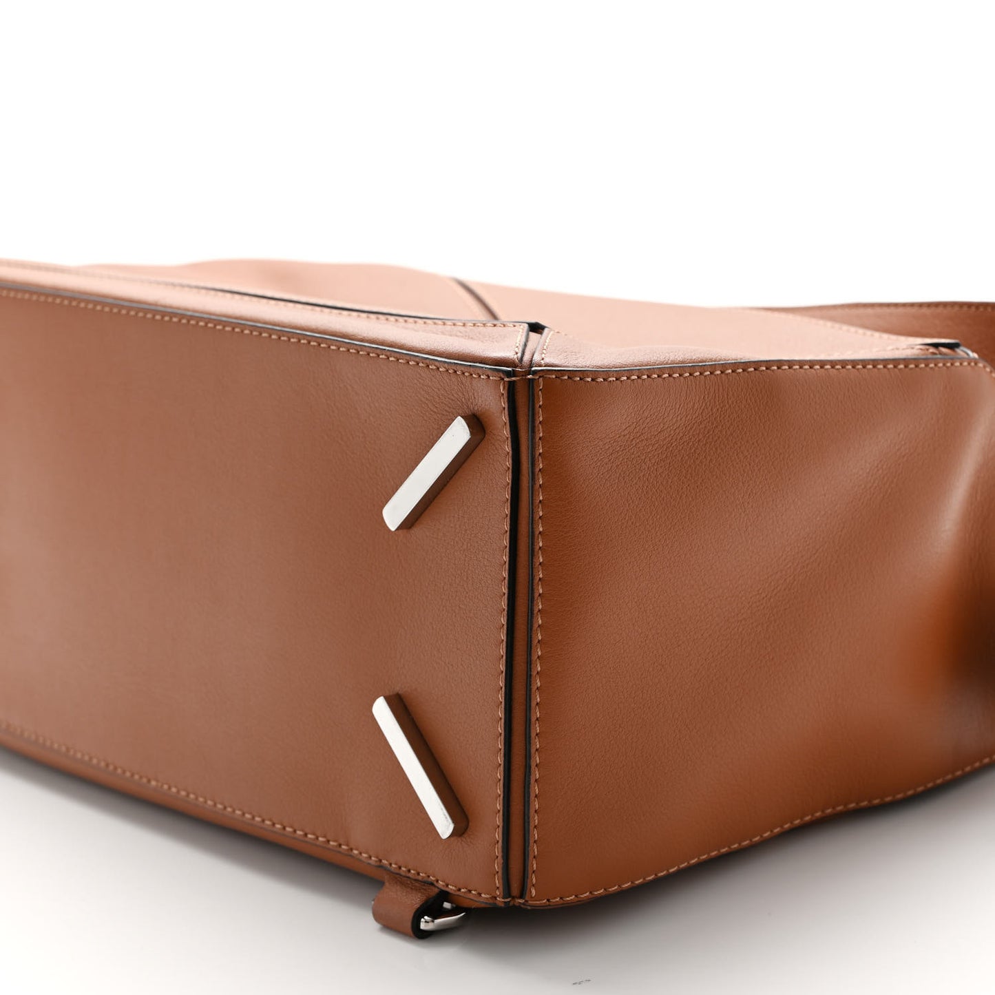 Calfskin Medium Puzzle Bag Tan