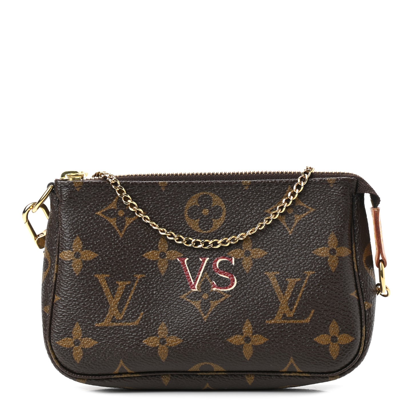 Monogram My LV Heritage Mini Pochette Accessories Rouge White