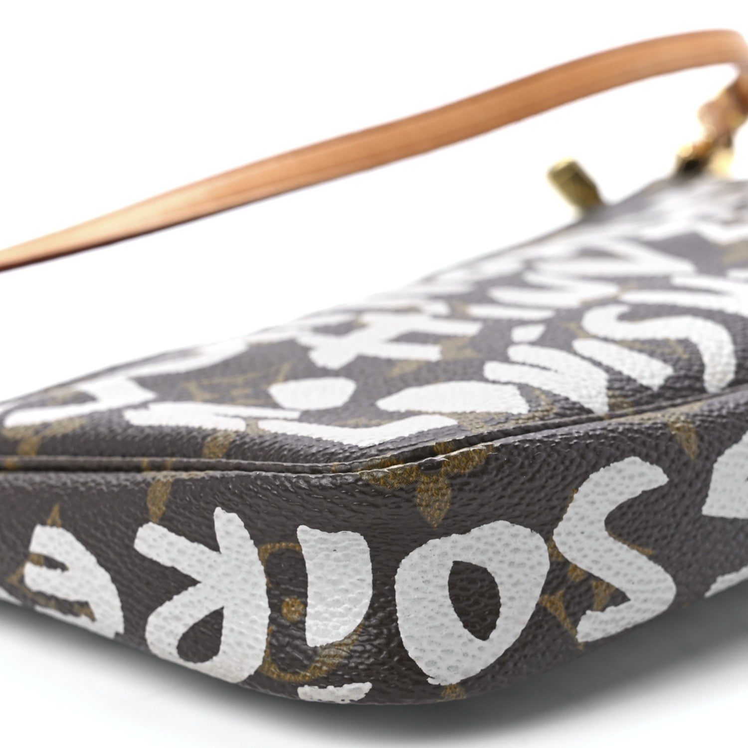 Louis Vuitton Monogram Graffiti Pochette Accessories Silver 10 of 11