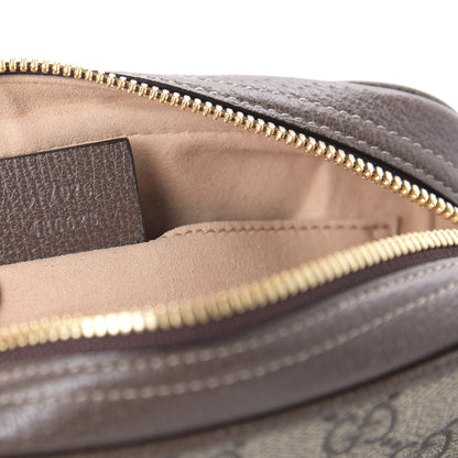 Gucci GG Supreme Monogram Web Small Ophidia Belt Bag 95 38 Dark Brown 10 of 11