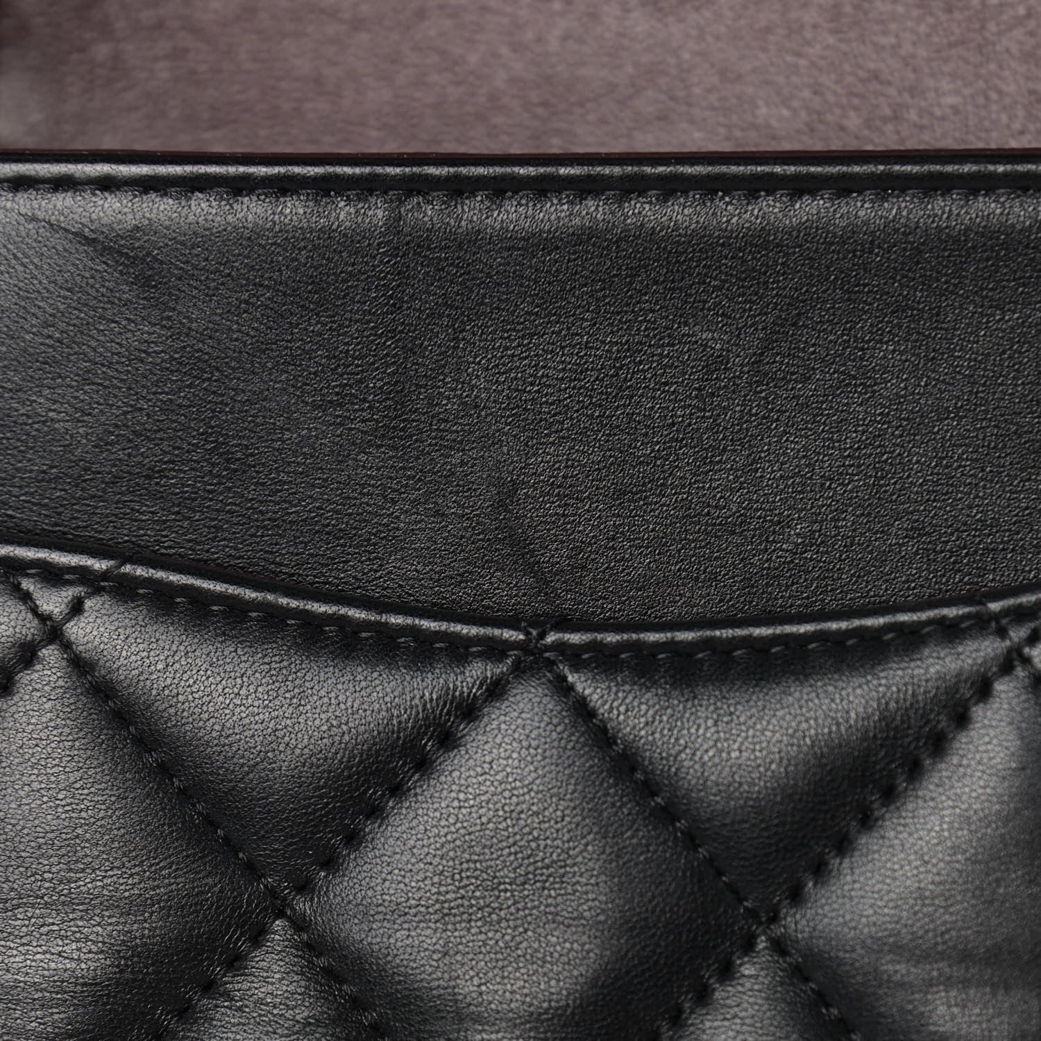 Chanel Lambskin Quilted Jumbo Double Flap Black 16 of 19