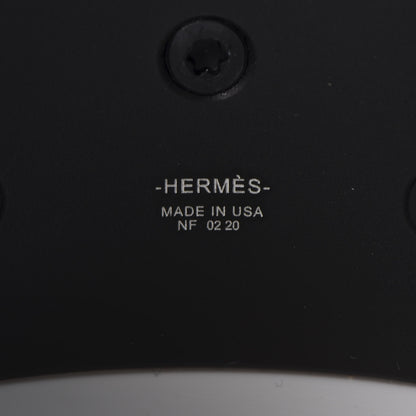 Hermes Aluminium Sunset Collier De Chien CDC Bracelet T2 Noir Intense 3 of 4