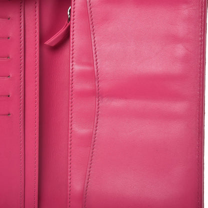 Chanel Iridescent Caviar Quilted Yen Wallet Pink 9 of 17