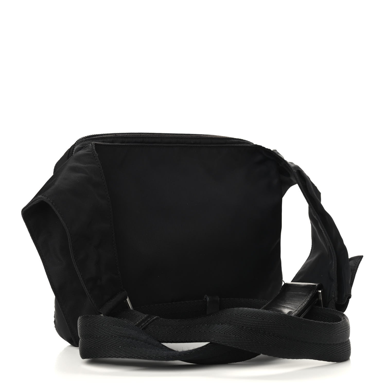 Prada Tessuto Nylon Belt Bag Black 3 of 14
