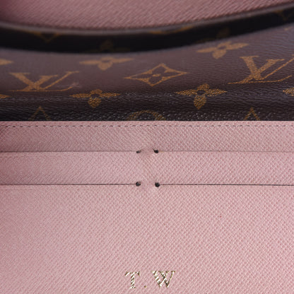 Louis Vuitton Monogram Josephine Wallet Rose Ballerine 10 of 17