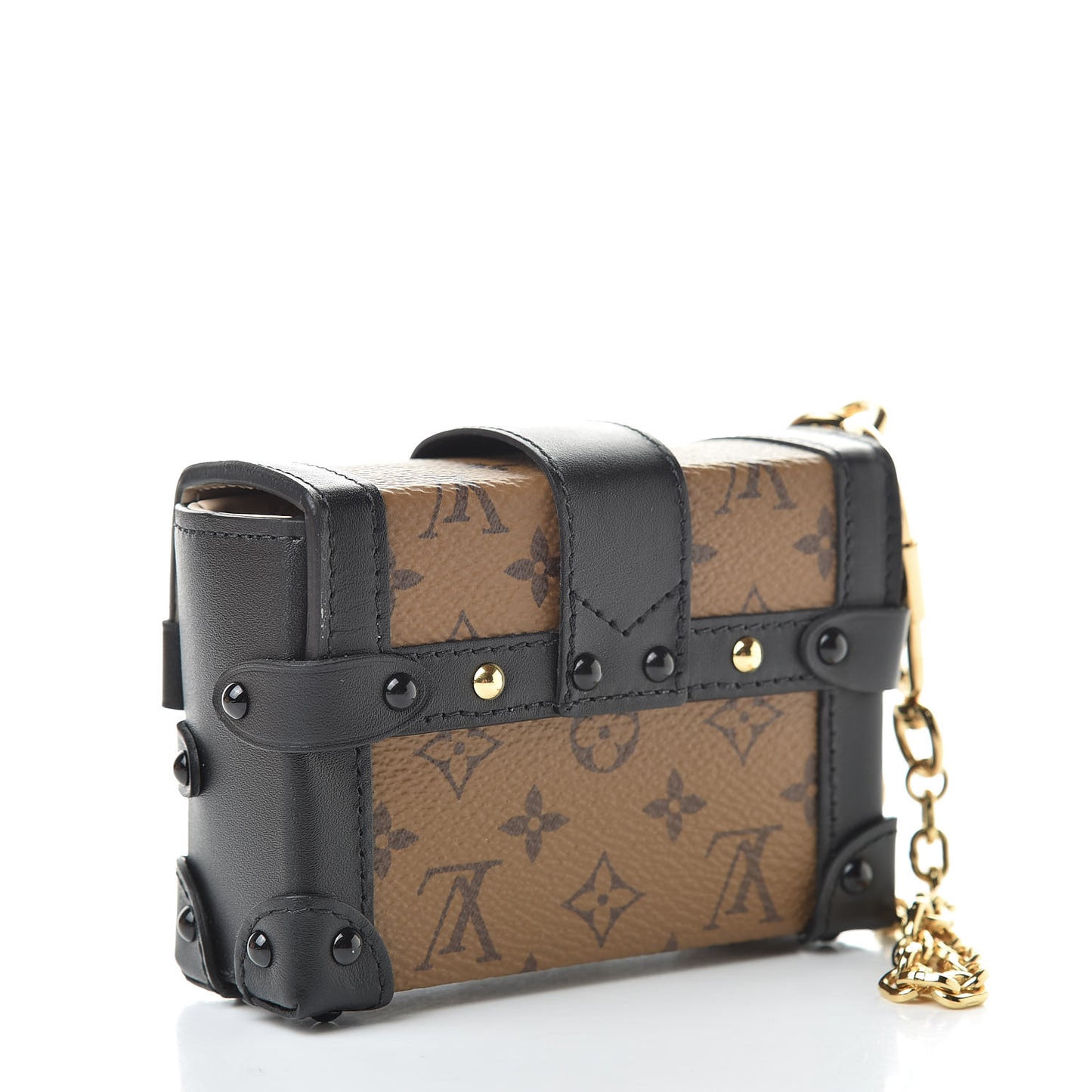 Reverse Monogram Essential Trunk Black