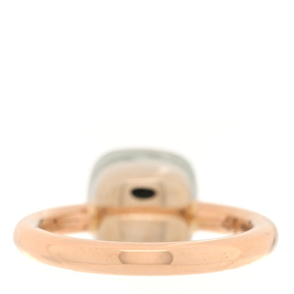 Pomellato 18K Rose White Gold Prasiolite Classic Nudo Ring 45 3.25 2 of 4