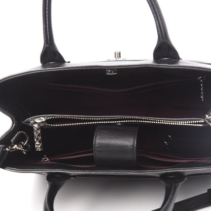 Chanel Grained Calfskin Small Neo Executive Shopper Tote Black 5 of 10