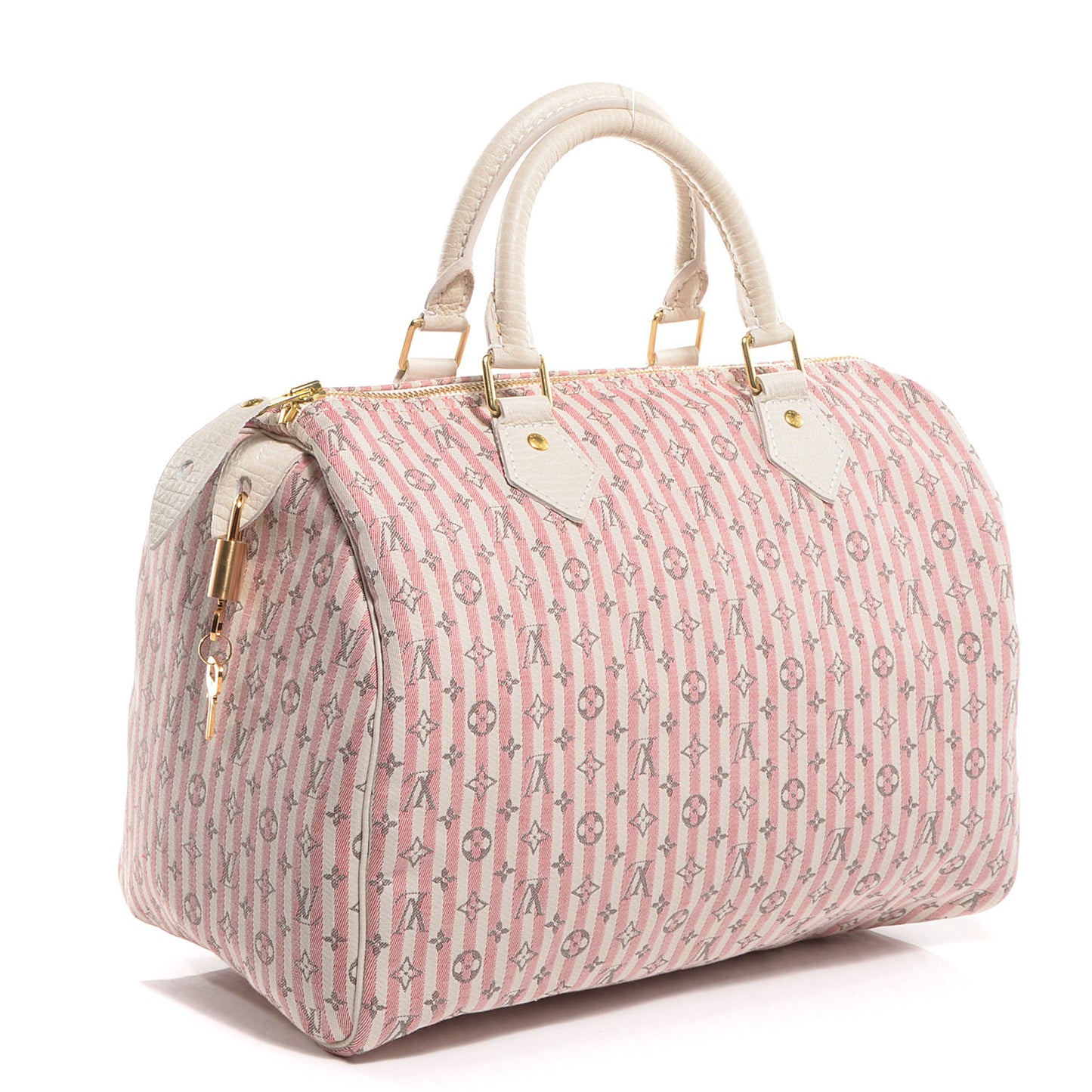Mini Lin Croisette Speedy 30 Rouge